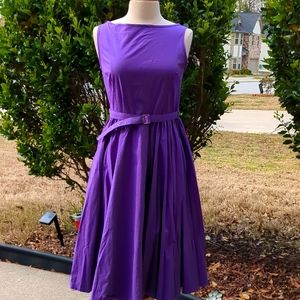 Semi Fitted Flare Dress